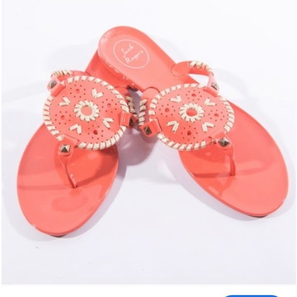 Jack Rogers Shoes - Jack Rogers Women's Orange Sandals size 9